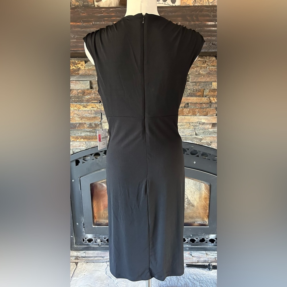 Calvin‎ Klein Black Little Black Dress Size 12 Large - Picture 3 of 4